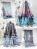 Abraham Manievich: Winter Oil Painting Design Fashion Scarf